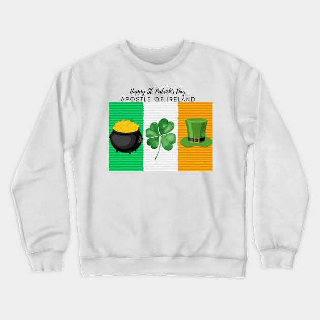 St. Patrick's Day Crewneck Sweatshirt by AlGenius